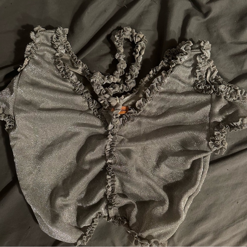 Barragan ruffle top